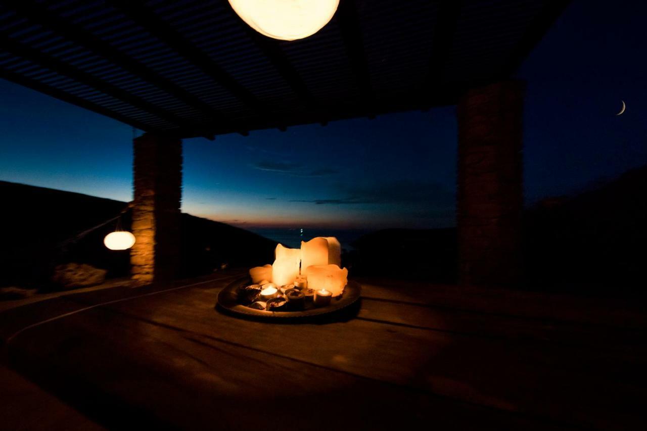Amelia Beachfront Villa Korissia  Extérieur photo